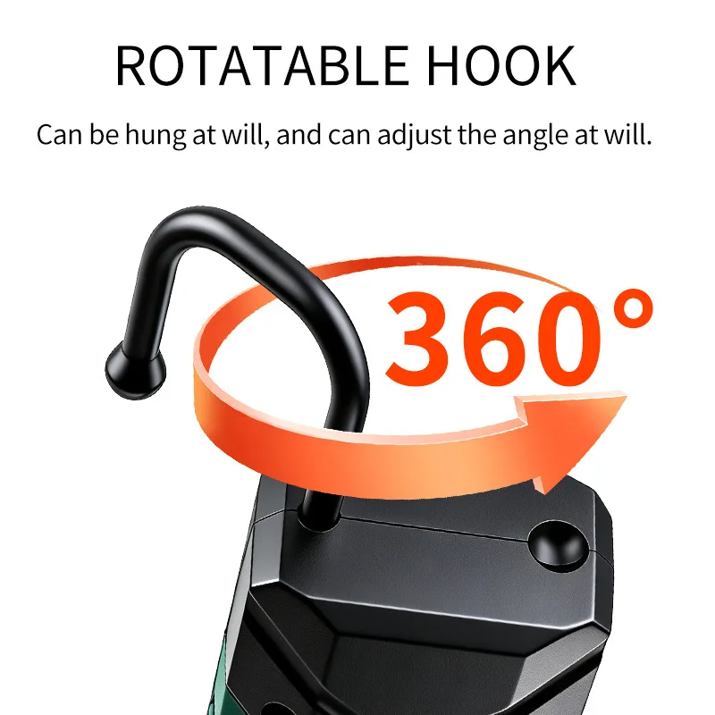 360° Bendable Hose Magnetic Work Light LED Outdoor Emergency Lamp Auto Repair COB High Brightness Light  tool