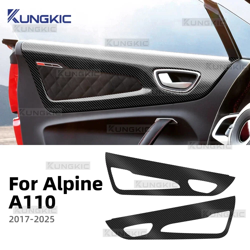 

Защитная пленка для внутренней отделки дверных панелей автомобиля Alpine A110 2017-2025, TPU-наклейка, антицарапинное покрытие, 2 шт.
