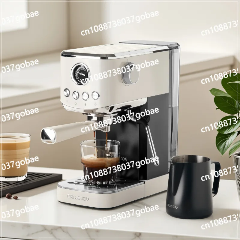 Hot and Cold Double Extract Semi-Automatic Coffee Machine Home, Espresso Small