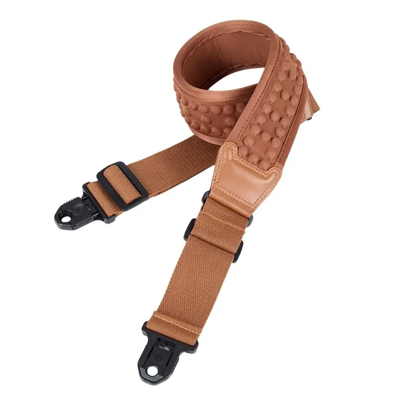 A06F-Auto Lock Guitar Straps For Electric Guitar Bass, 3D Sponge Filling Foam Pad Strap,Adjustable Length From 45