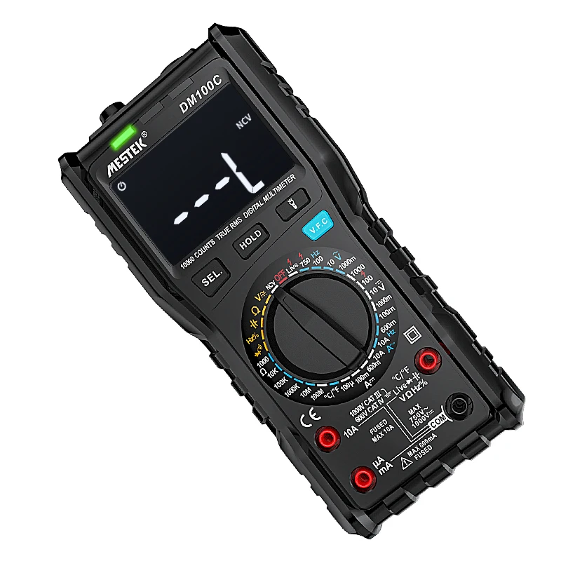 Smart Digital Multimeter 10000 Counts With Bar Graph 1000V AC/DC Voltage 10A Current Multimeters Ammeter Current Ohm Multimeter