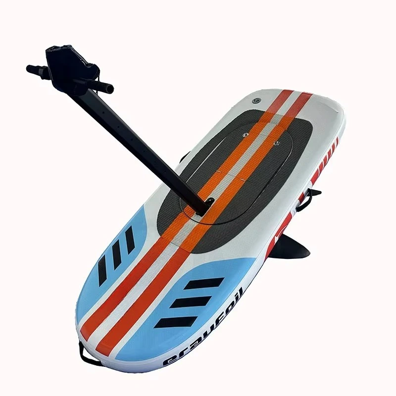8000w Motor 45km/h PVC E-foil 35Ah 58V Hydrofoil E Foil Electric Surfboard Removable Handrail Inflatable Efoil