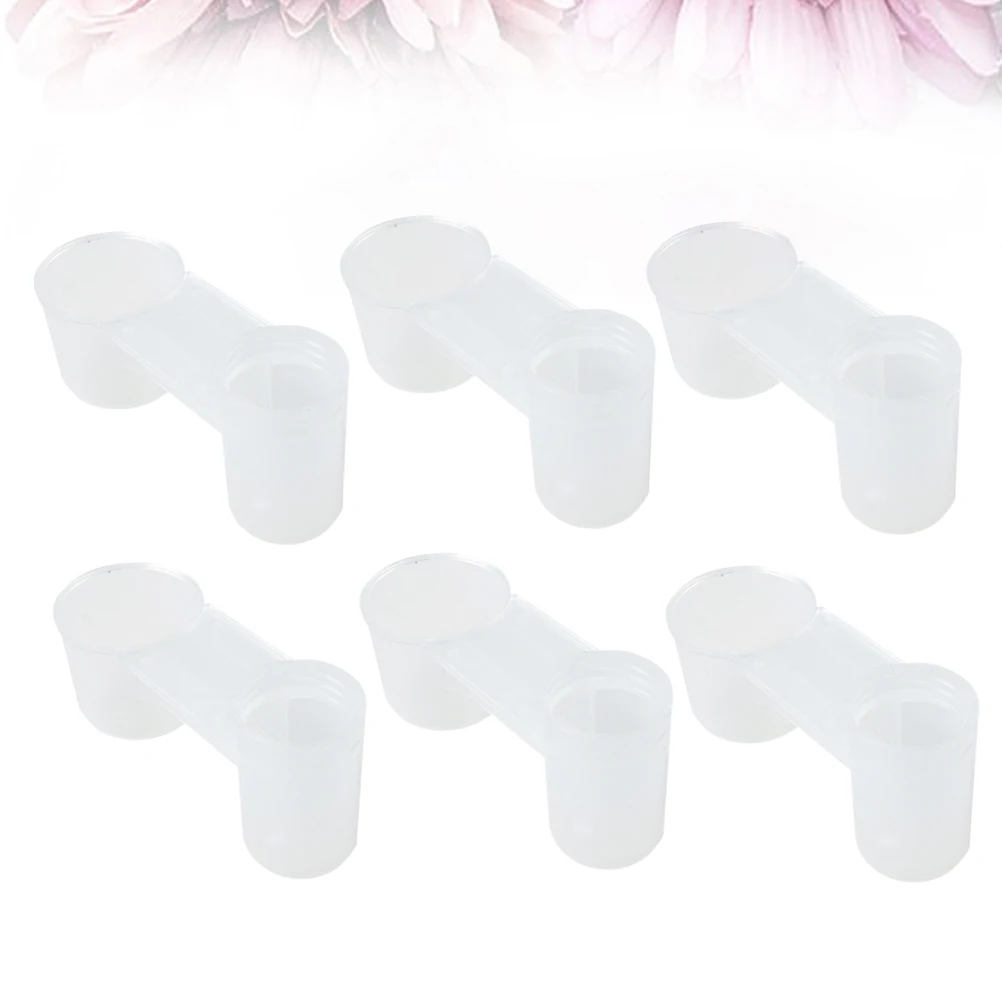 

20pcs Double Mouth Drinker High Quality Plastic Birds Waterer Pet Supplies Pigeon Parrot Drinking Fountain Easy Cleaning Safe