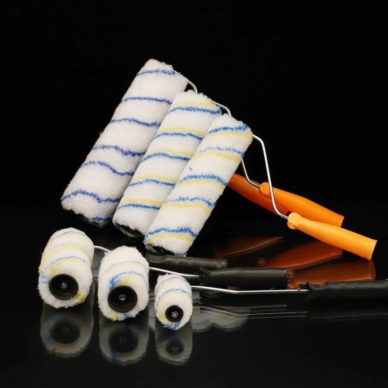 Paint roller brush for household decoration, latex paint roller brush for wall tools