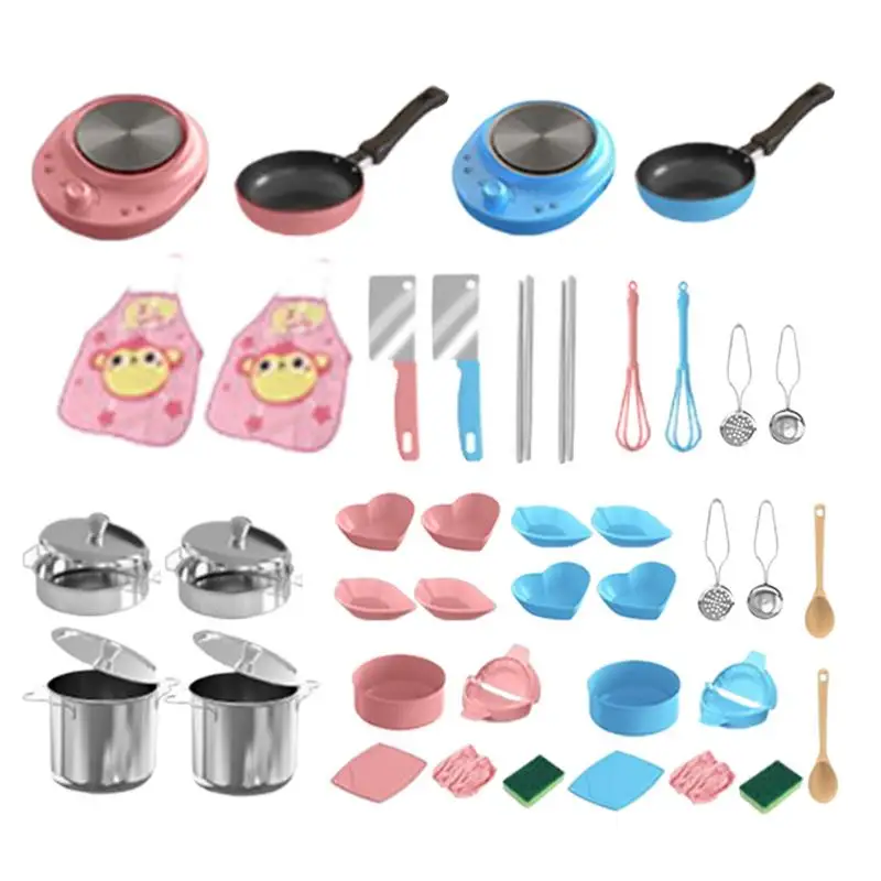 

Kids Kitchen Accessories 22X Pretend Kitchen Stuff For Kids Realistic Small Cooking Utensils For Child Safe Classroom Learning