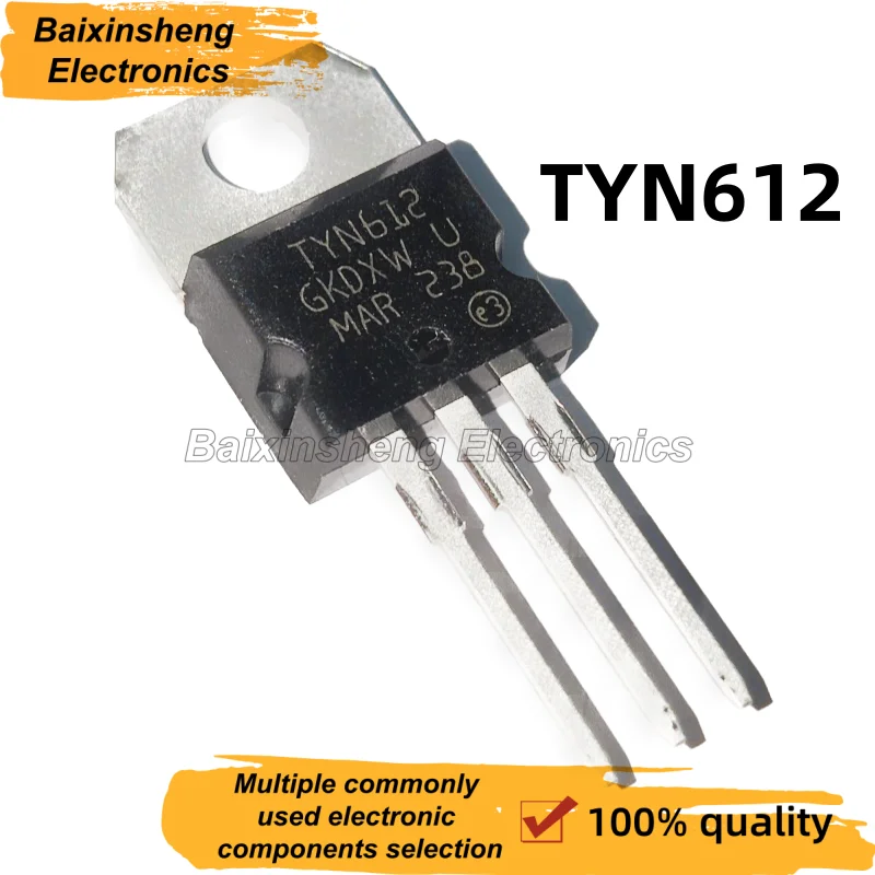 10PCS NEW TYN TYN1225 1225 TYN812 812 TYN825 825 TYN610 610 TYN612 612 TYN412 412 TO-220 Unidirectional Thyristor