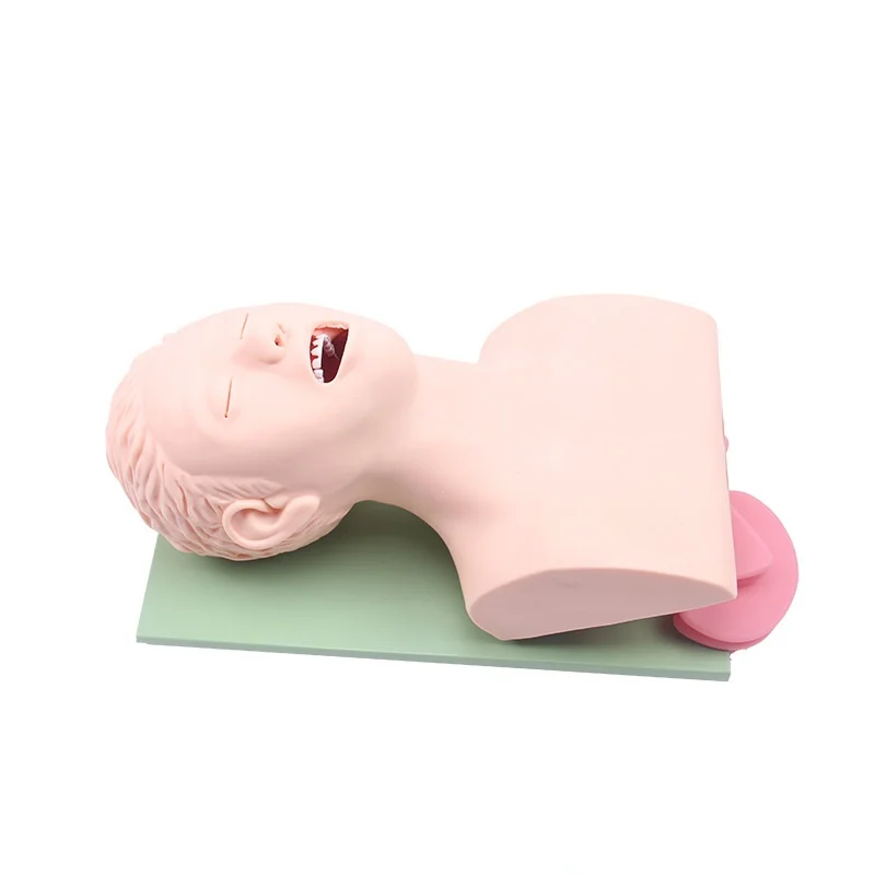 Adult Electronic PVC Trachea Intubation Model Endotracheal Intubation Manikin For Airway Management Training Simulator