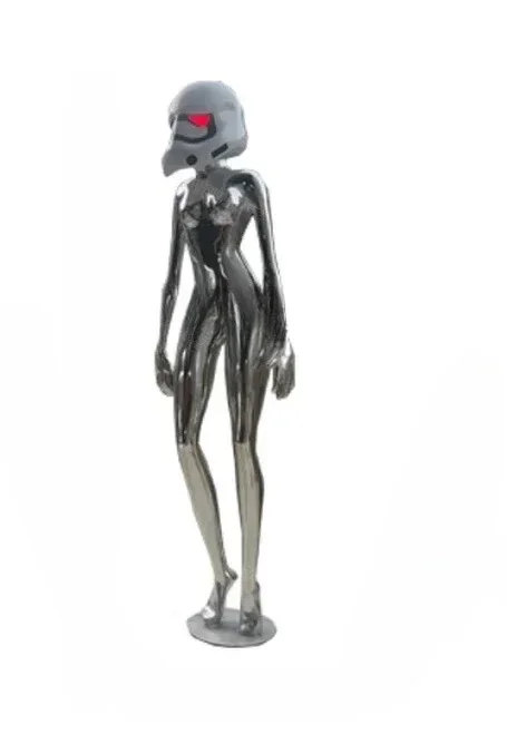 Empty mountain base ornament luminous and sexy, punk style sculpture bar night KTV decoration floor ornament