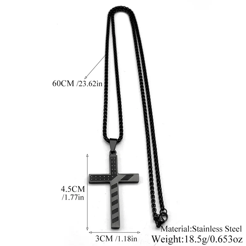 قلادة متقاطعة على شكل لافتة على شكل نجمة للنساء والرجال من الفولاذ المقاوم للصدأ باللون الذهبي مجوهرات يوم الاستقلال الأمريكي