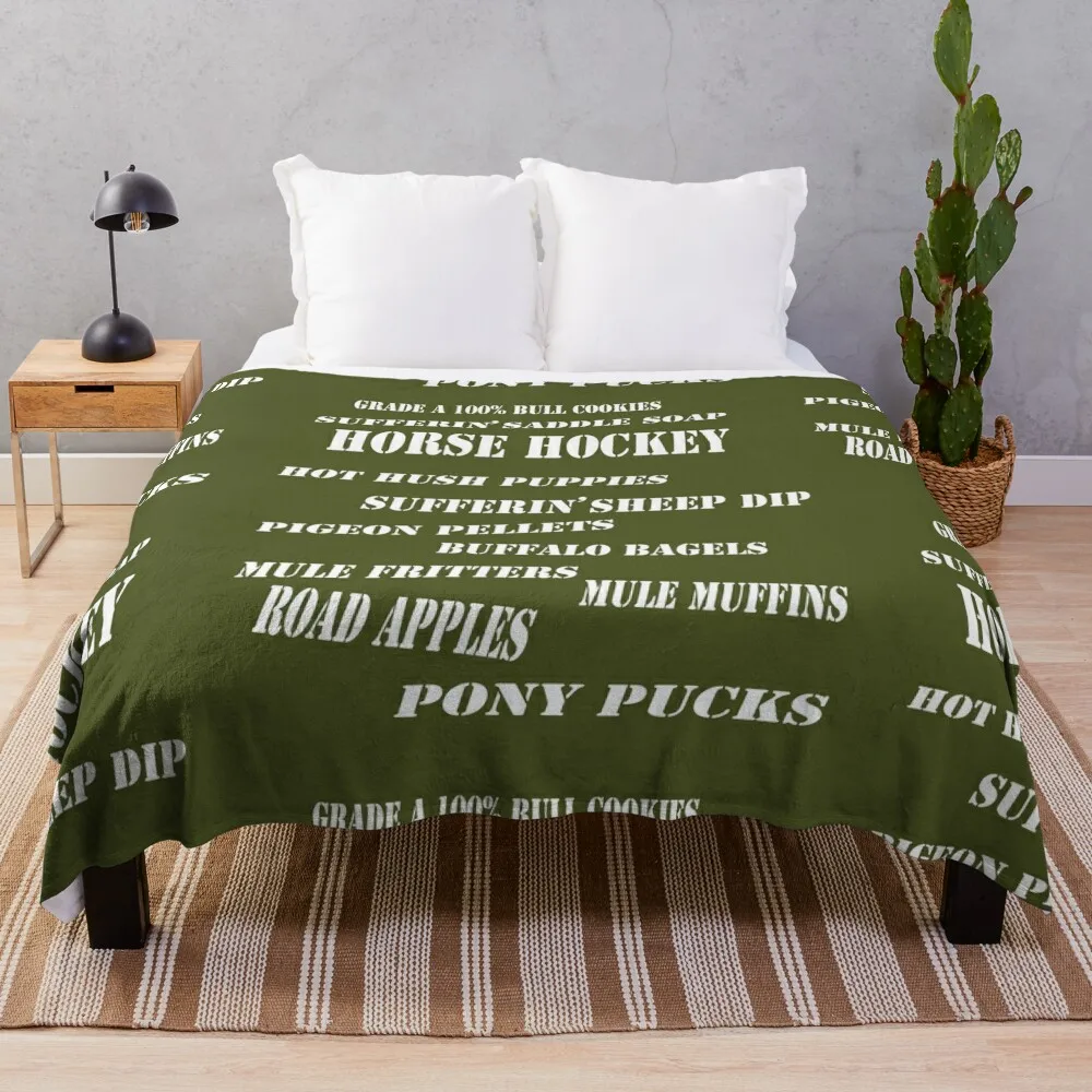 

Potterisms classic catch phrases Throw Blanket Bed linens Luxury Brand Blanket Cute Blanket Plaid