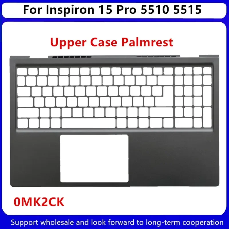 New For DELL Inspiron 15 Pro 5510 5515 Upper Case Palmrest 0MK2CK Bottom Case Cover 3KRDJ 03KRDJ 0CR8D3