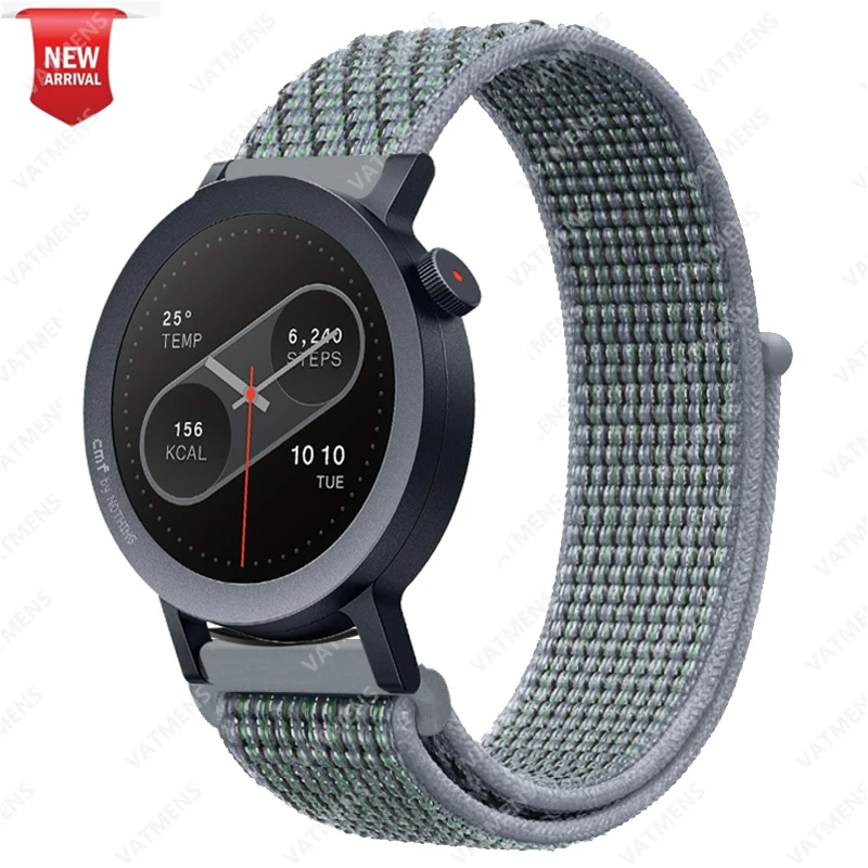 Watch Pro 2-Armband für CMF Watch Pro 2 Ersatz-Smartwatch-Armband, Nylon-Sport-Loop-Armband, Correa-Band – Detail 4