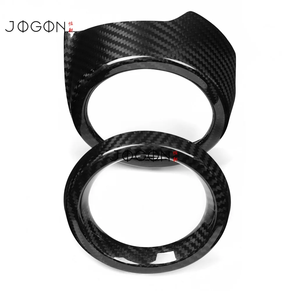 2 stuks voor Toyota GR Yaris 2025 2026 carbon fiber auto-interieur voor dashboard zijdelingse ventilatieopeningen frame cover trim accessoires