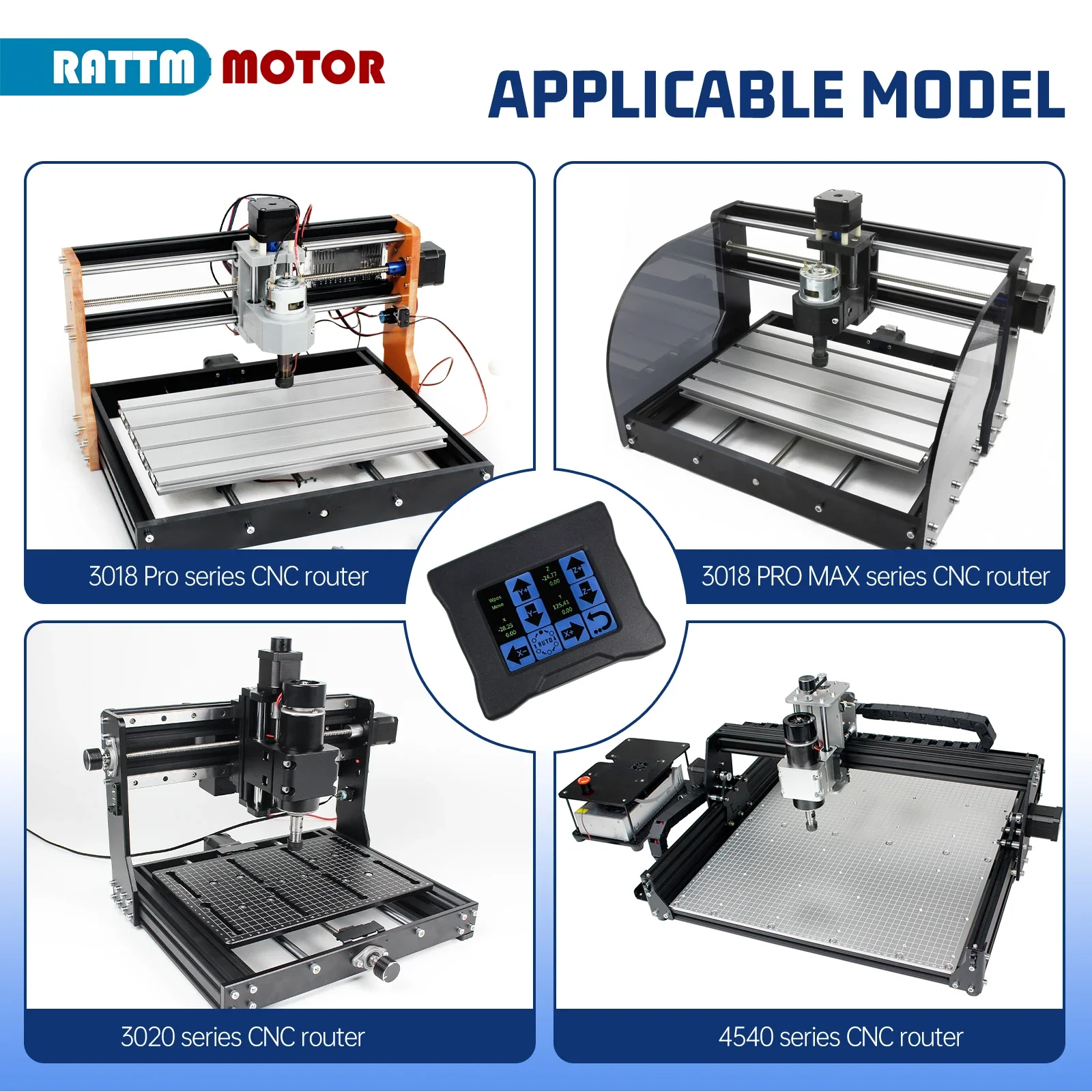 CNC Touchscreen Offline Controller 2.8inch TFT Screen GRBL Offline Control for 3018 3018 Pro Max 3020 Plus 4550 Milling Machine