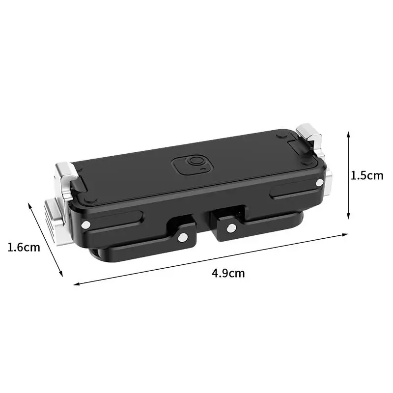 1Pcs For Insta360 Go Ultra Metal Magnetic Quick Release Base Quick Release Base Mount Sports Camera Expansion Accessories