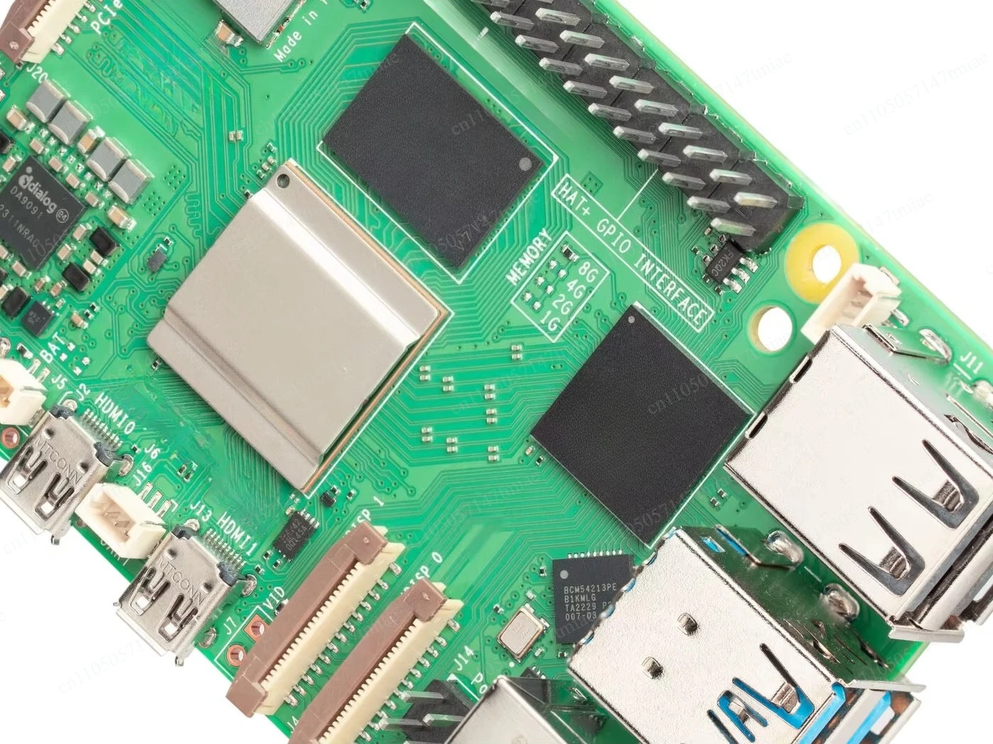 Pi 5 Cortex-A76 Linux 4GB 8GB Arm Board Python Programming PCIe Gigabit Ethernet USB 3.0 Developer Edition