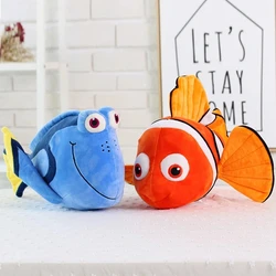 23-70cm Anime Fish PP Cotton Stuffed Plush Toy Stuffed Animal Dory Movie Cute Clown Fish Soft Doll Kids Lovely Christmas Gift