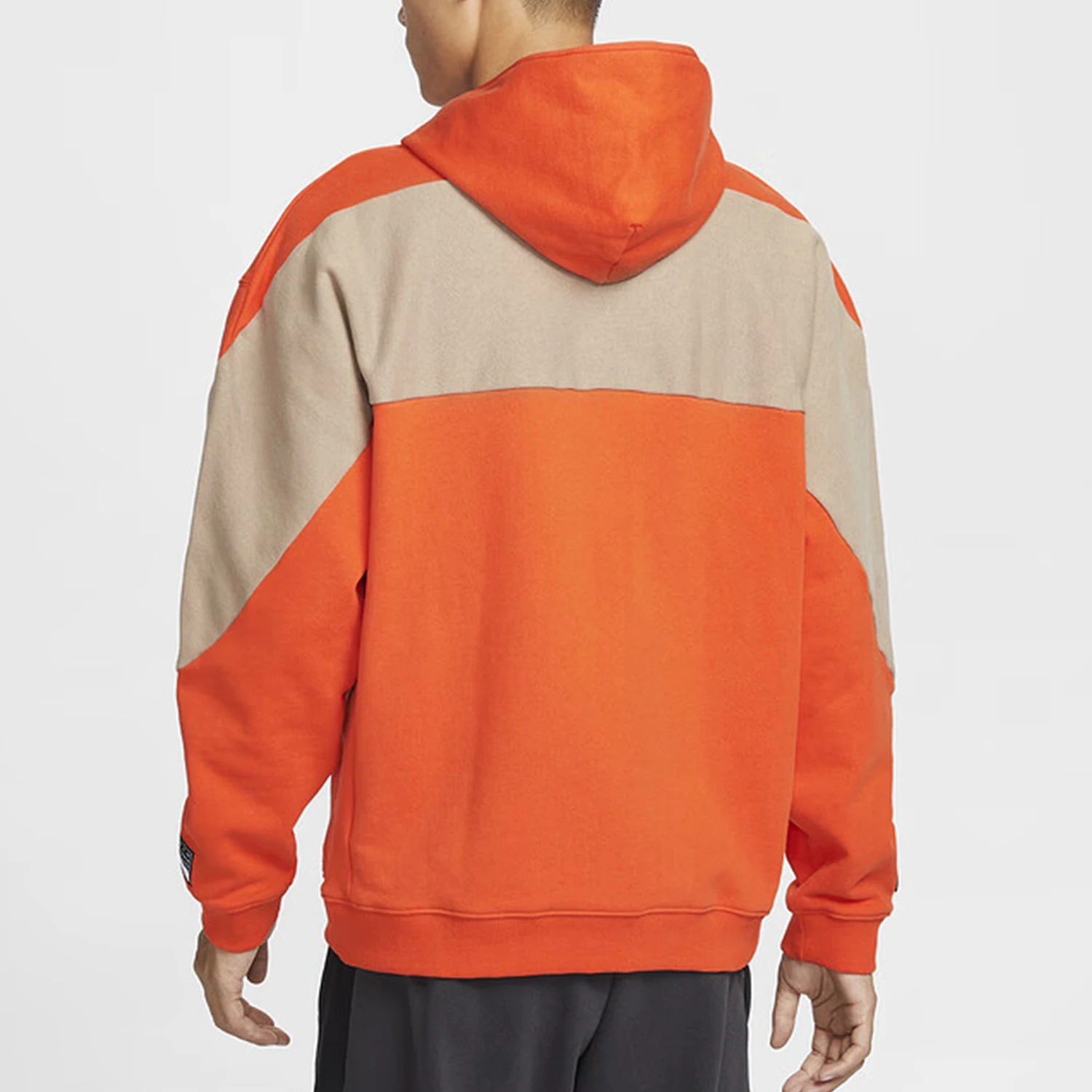 Nike Official Genuine 2025 Spring New Men's Fashion Patchwork Knitted Sweatshirt HJ0274-819