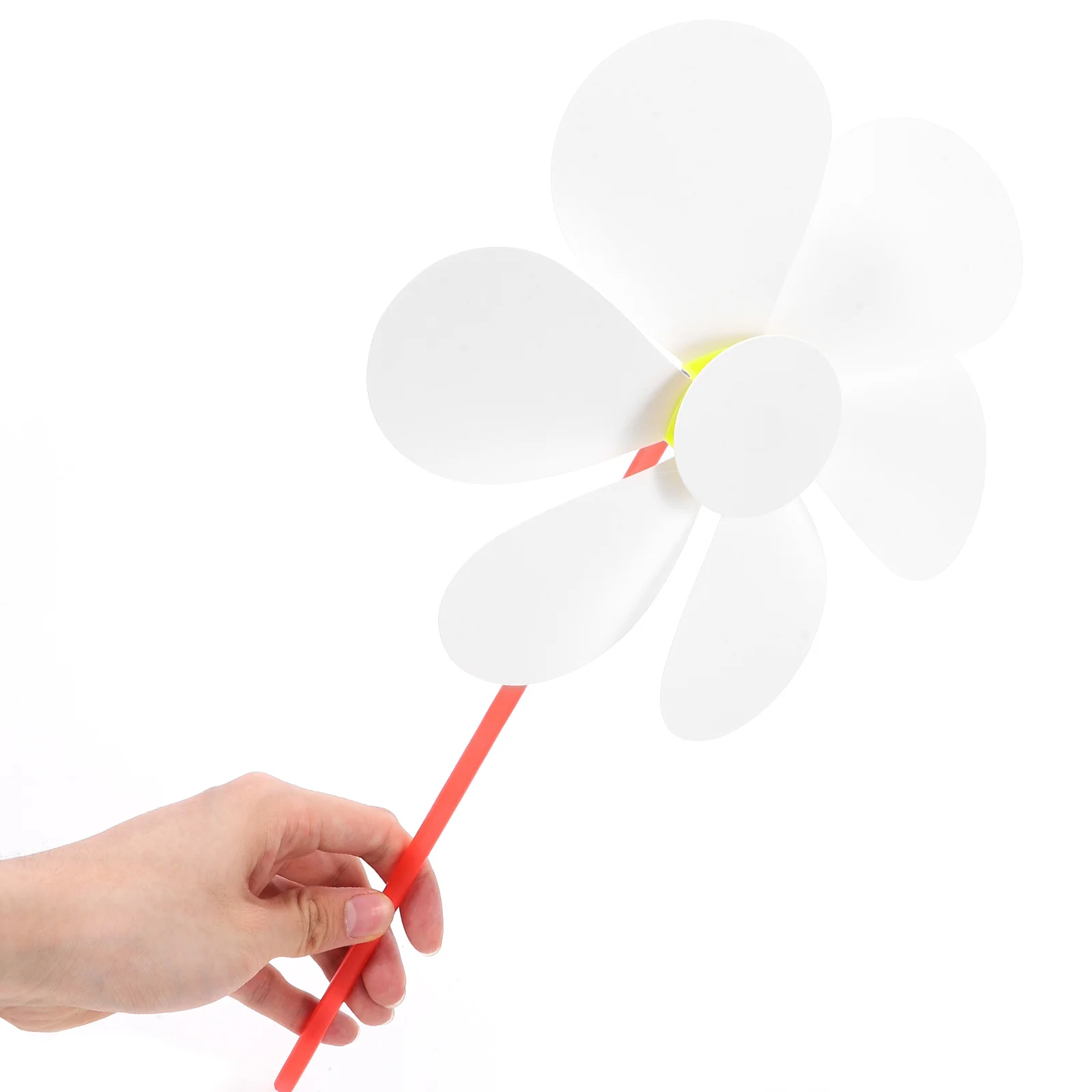 

12Pcs Blank Paper Pinwheels Unfinished DIY Painting Craft Kit for Kids Parent Child Interaction Creative Drawing Activity