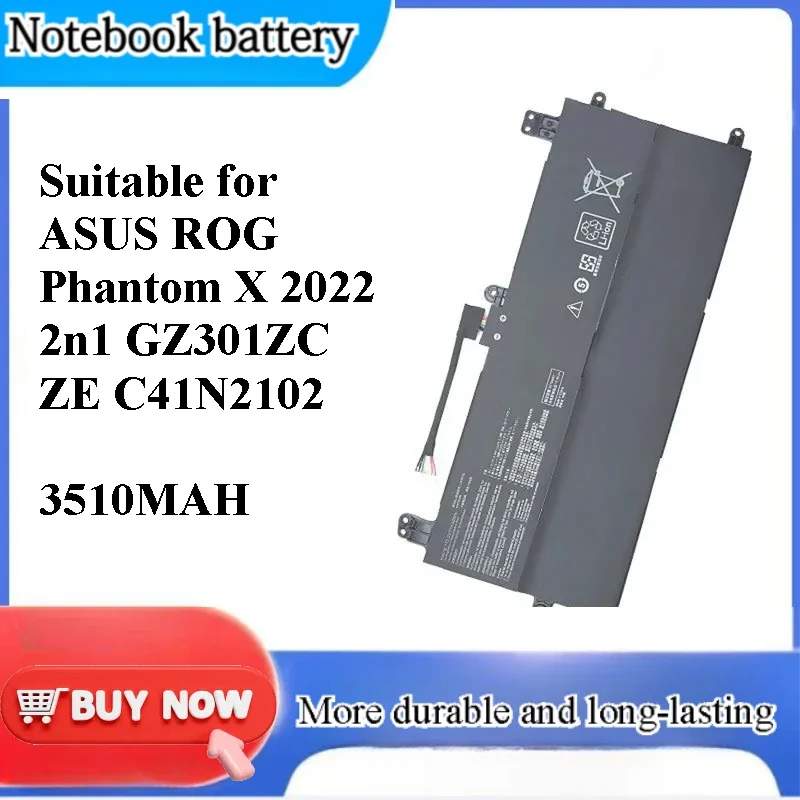 [NEW] for ASUS ROG Magic X 2022 2in1 GZ301ZC ZE C41N2102 Laptop Battery
