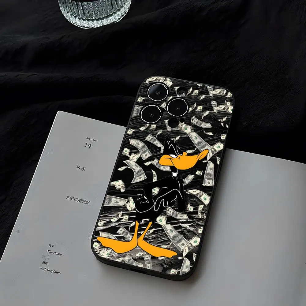 P-Porky DaffyS Cute Duck Phone Case Funda for iphone 14 13 11 15ProMax 12 Pro Max Mini Xr Xs X 7 8 6 6s Plus Covers