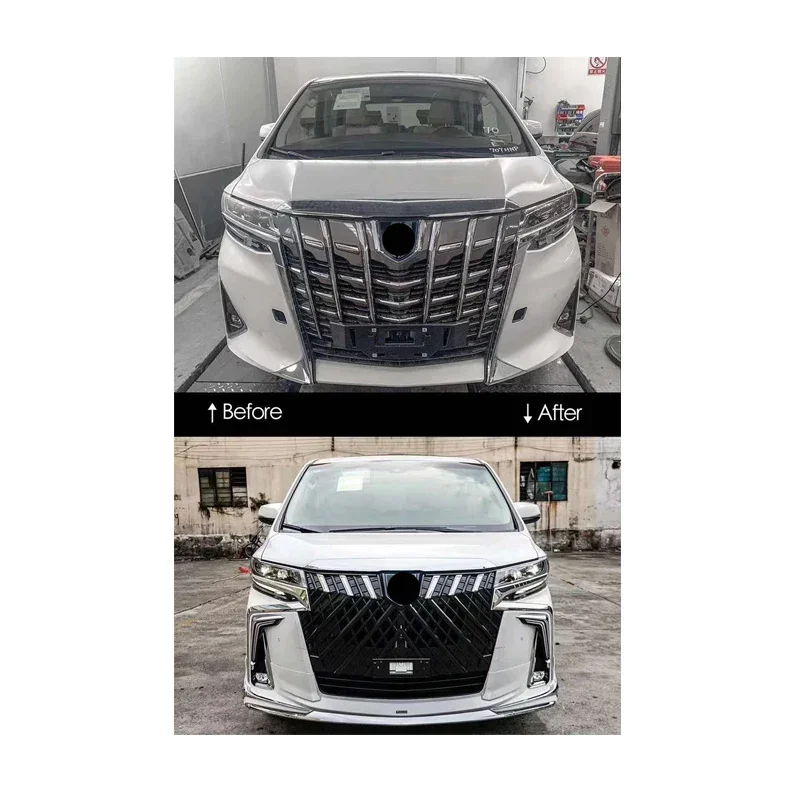 المصد الأمامي للسيارة LDR لسيارة Toyota Alphard 2018