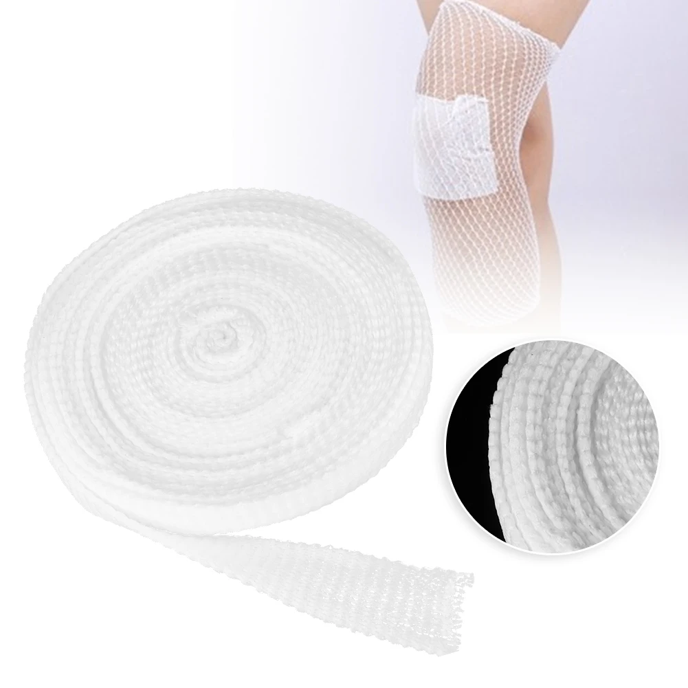 Elastic Net Wound Dressing Bandage Stretchable Fix Band Emergency Aid(6# ) Outdoor Home Bandage Medical Body Wound Therapy Tool