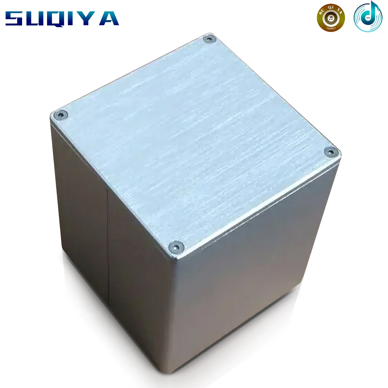 SUQIYA-Audio Square Aluminum Transformer Cover For Output Transformer 90*90*100mm