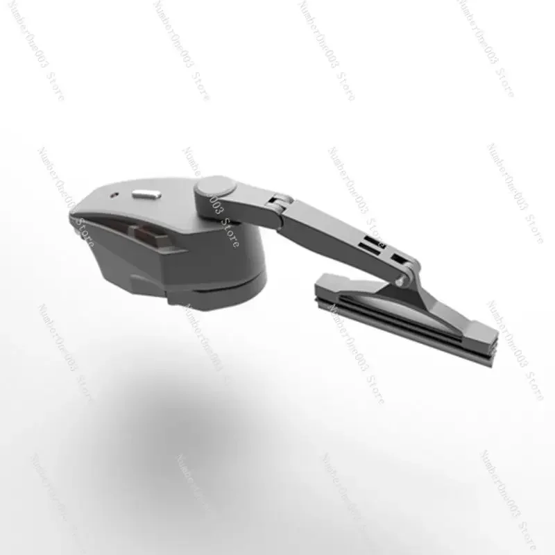 خوذة ممسحة سيارة كهربائية محلية الصنع غطاء دراجة نارية ممسحة متسابق المعدات مقاوم للماء USB قابلة للشحن مع المساحات