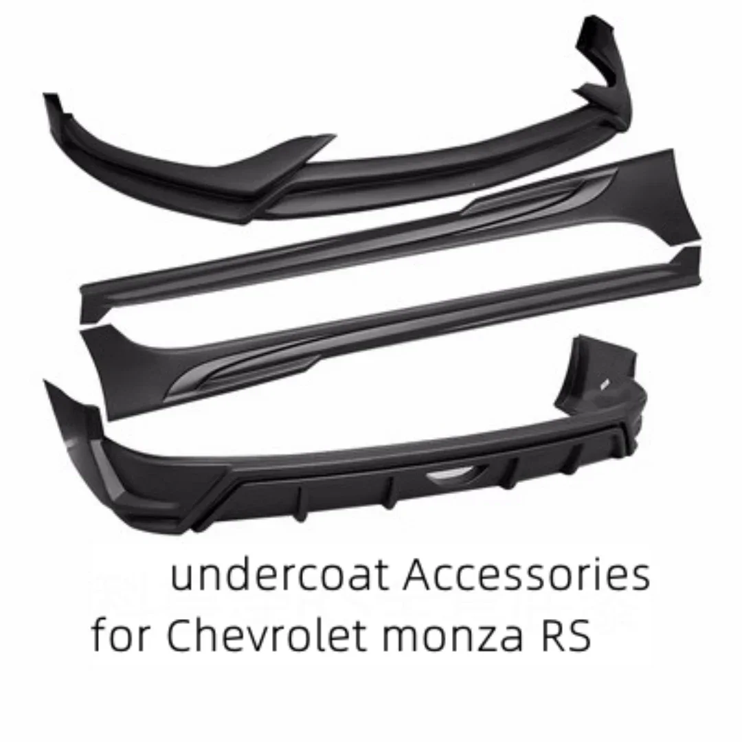 

Body Kit Front Rear Bumper Lip for Chevrolet monza RS Upgrade side skirt Car Accessories