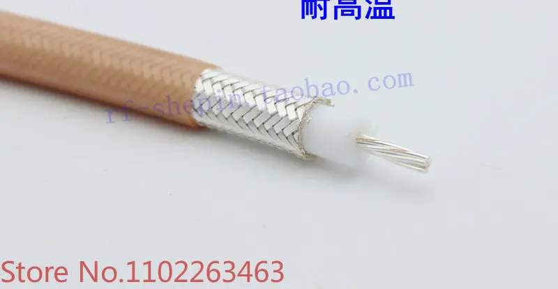 Imported high-quality RG393 SFF50-7 high-power imported high-temperature military low loss coaxial cable