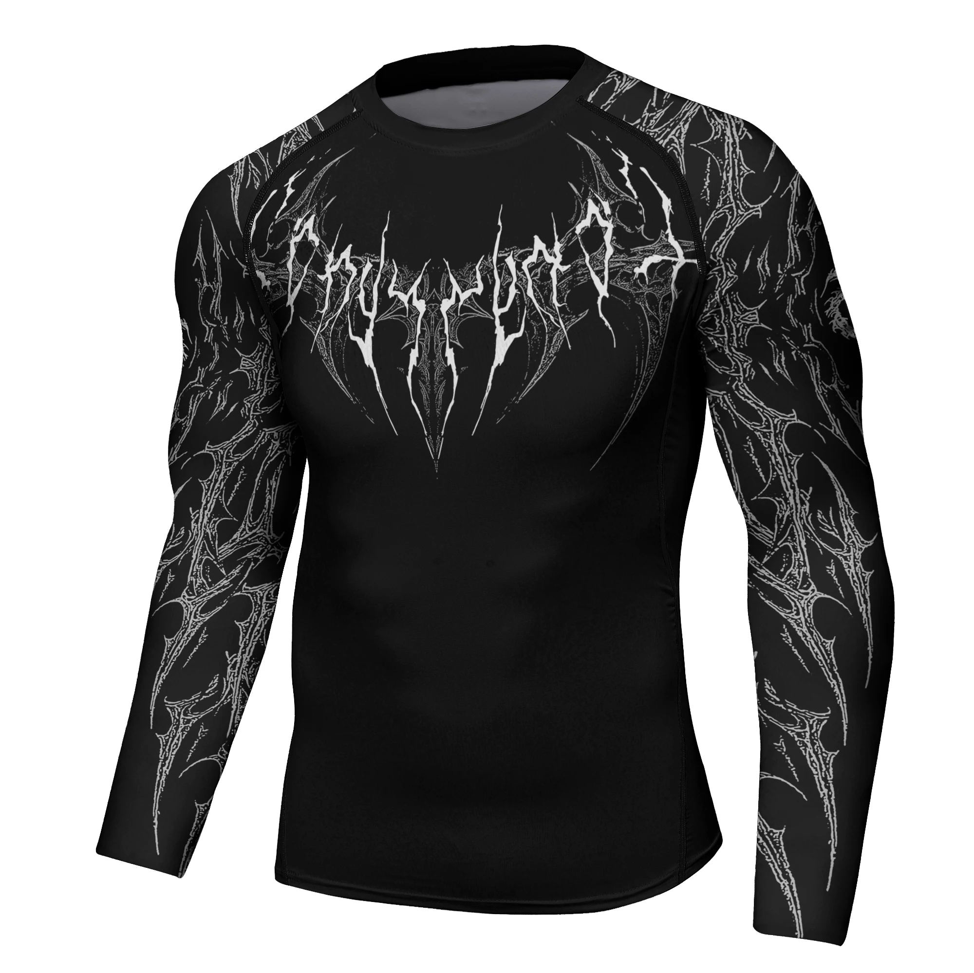 New Hot Men' Quick-dry Sports Shirt Running Fitness Long-sleeve T-shirt Men's Casual Athletic Shirt Training Muscle-defining Fit