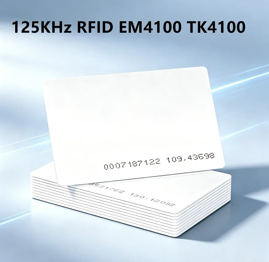 10pcs 50pcs RFID Cards 125KHz EM4100 TK4100 Smart Card Proximity RFID Tag Card for Access Control