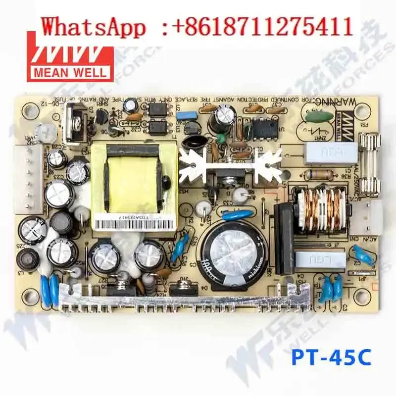 PT-45C Taiwan Mingwei 45W 5V positive and negative 15V bare board three-way power supply 5V5A+15V2.3A-15V0.5A