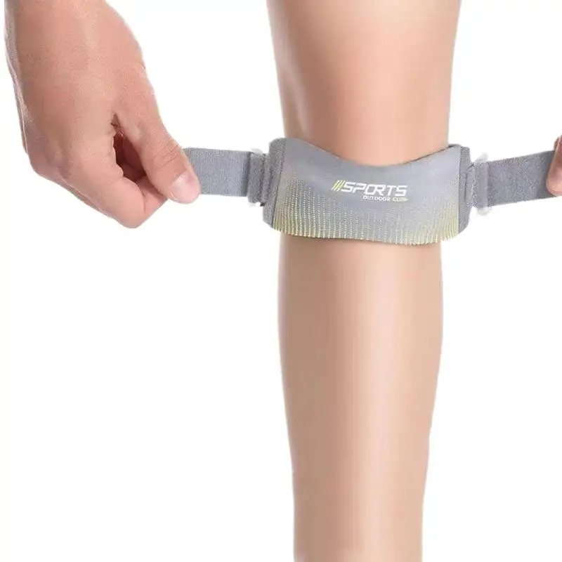 2Pcs Knee Pad Adjustable Knee Strap Patellar Tendon Pressurized Protector Support Slider Pad Guard Badminton Running Brace
