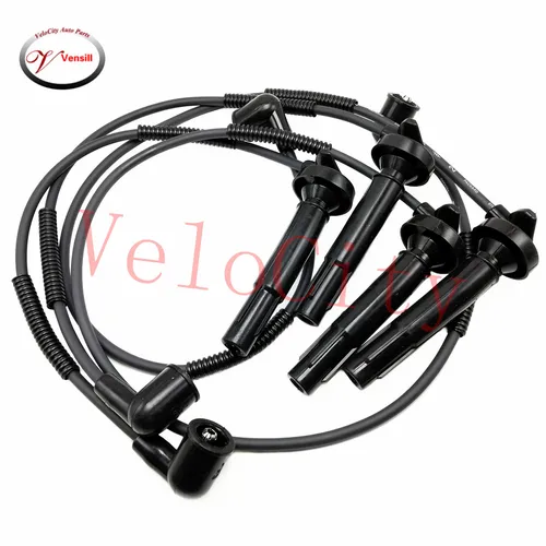 Imagen 2 del producto Juego de cables de bujía, Cable de encendido compatible con Subaru Legacy Impreza Forester 2.5L, pieza No #   22451-FX101 22451FX101 SOA430Q124