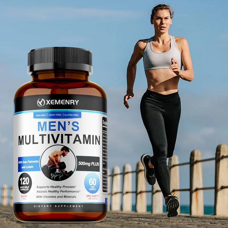 Men's Multivitamin Supplements - Support Energy, Immunity, Metabolism, Muscle Function, Dietary Supplement