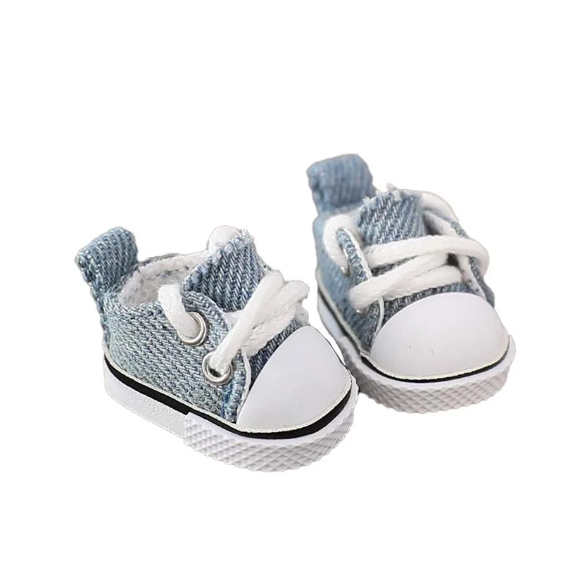 Für 10 cm Baumwolle Puppe Schuhe Mode Leder Schuhe Puppe Zubehör Mini Puppe Sport Schuhe Puppen Zubehör DIY Spielzeug – Detail 8