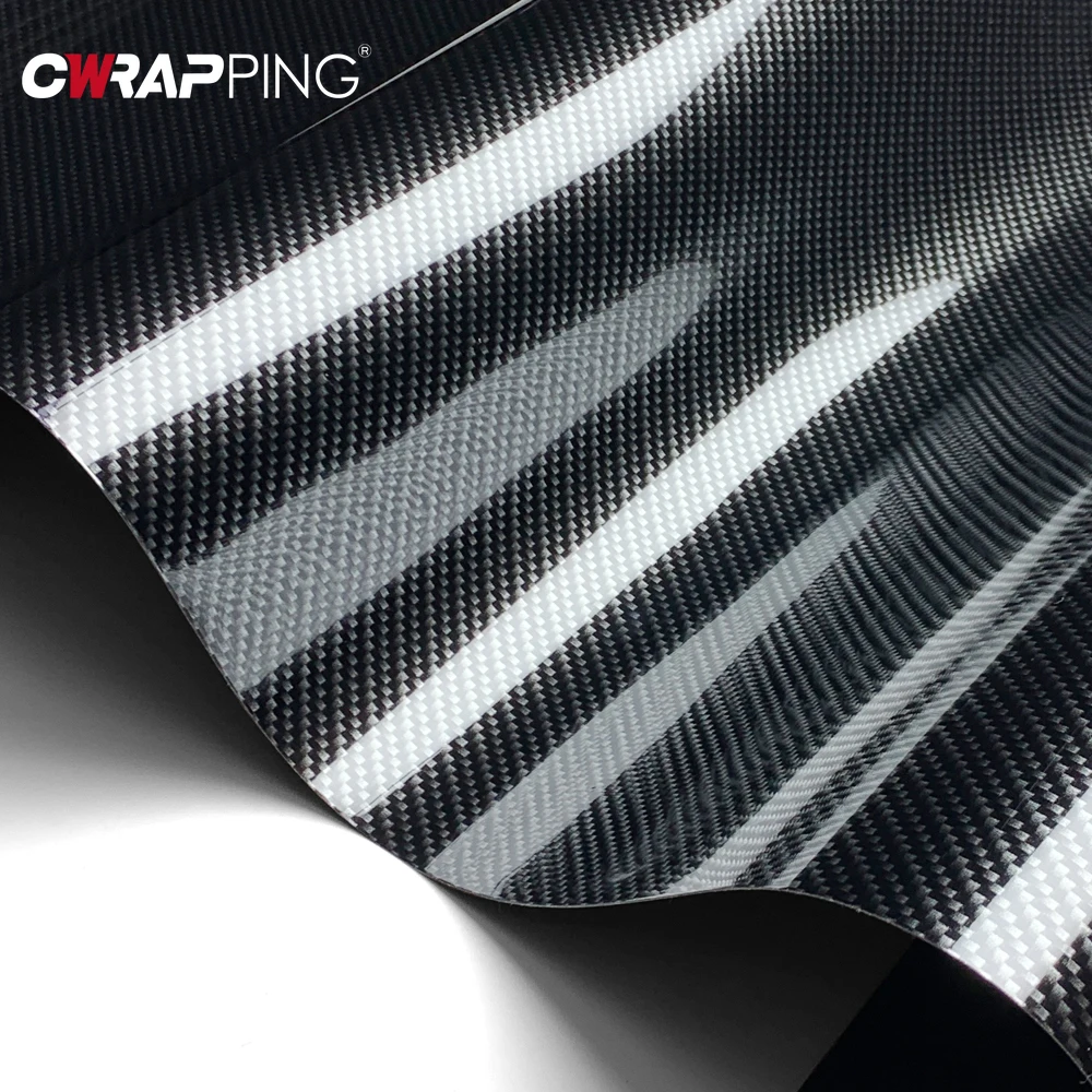 High Glossy Black 9D Carbon Fiber Car Wrap Film Sticker Auto Body Tuning Stickers Adhesive Vinyl for Motorcycle Car Cover Decals