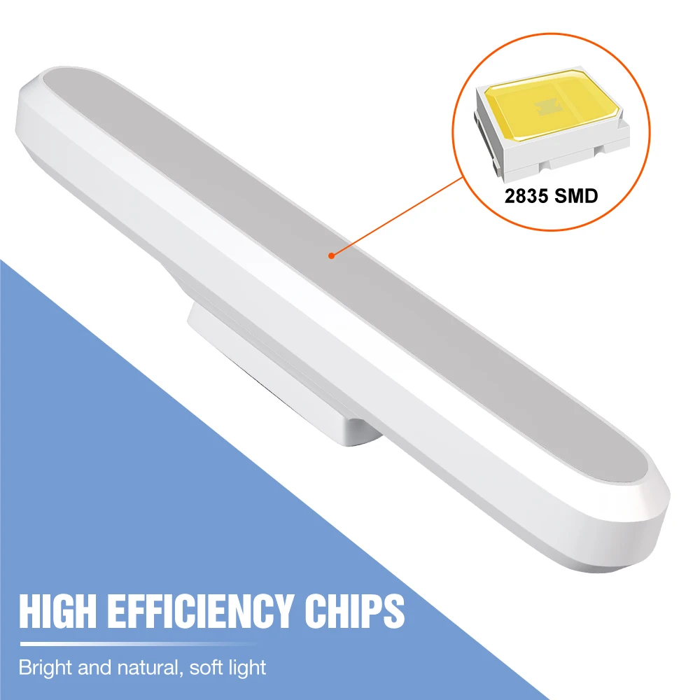 LED Mirror Light 5V Bedrooms Bedside Lamp Remote Control USB Powered Night Lamp Decor Three Color Switching Dressing Smart Lamp