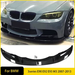 Front Bumper Spoiler Lip for BMW 3series E90 E92 E93 M3 2007-2013 Lower Splitter Blade Guard Front Shovel Surround Skirt Board