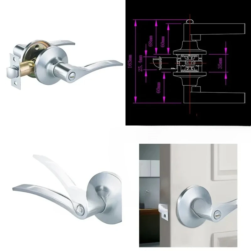 for Entrance Door Handle Locks Best Price from China Factory