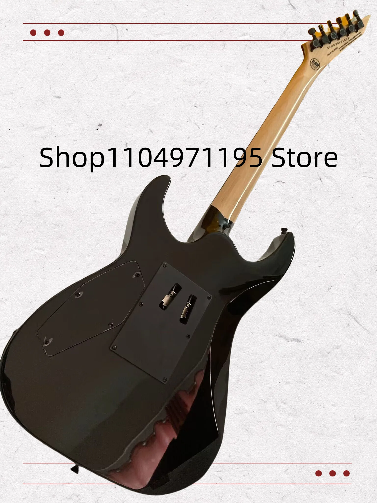 تسليم 25-35 يومًا) متجر ESP المخصص KH-2 Ouija Kirk Hammett Synthia Electric Guitar #4