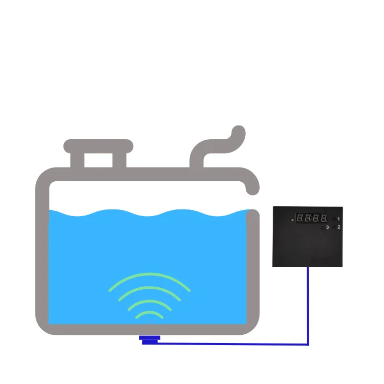 Ultrasonic Sensor Level Monitoring Fleet Management System Oil Tank Ultrasonic Fuel Level Sensor For Truck