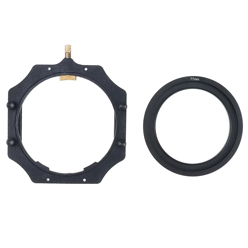 Soporte de filtro cuadrado serie Z de 100mm + anillo adaptador de Metal de 52-82mm para filtros Haida Lee Hitech Cokin Z PRO 4X4 "/5,6/5 100 series