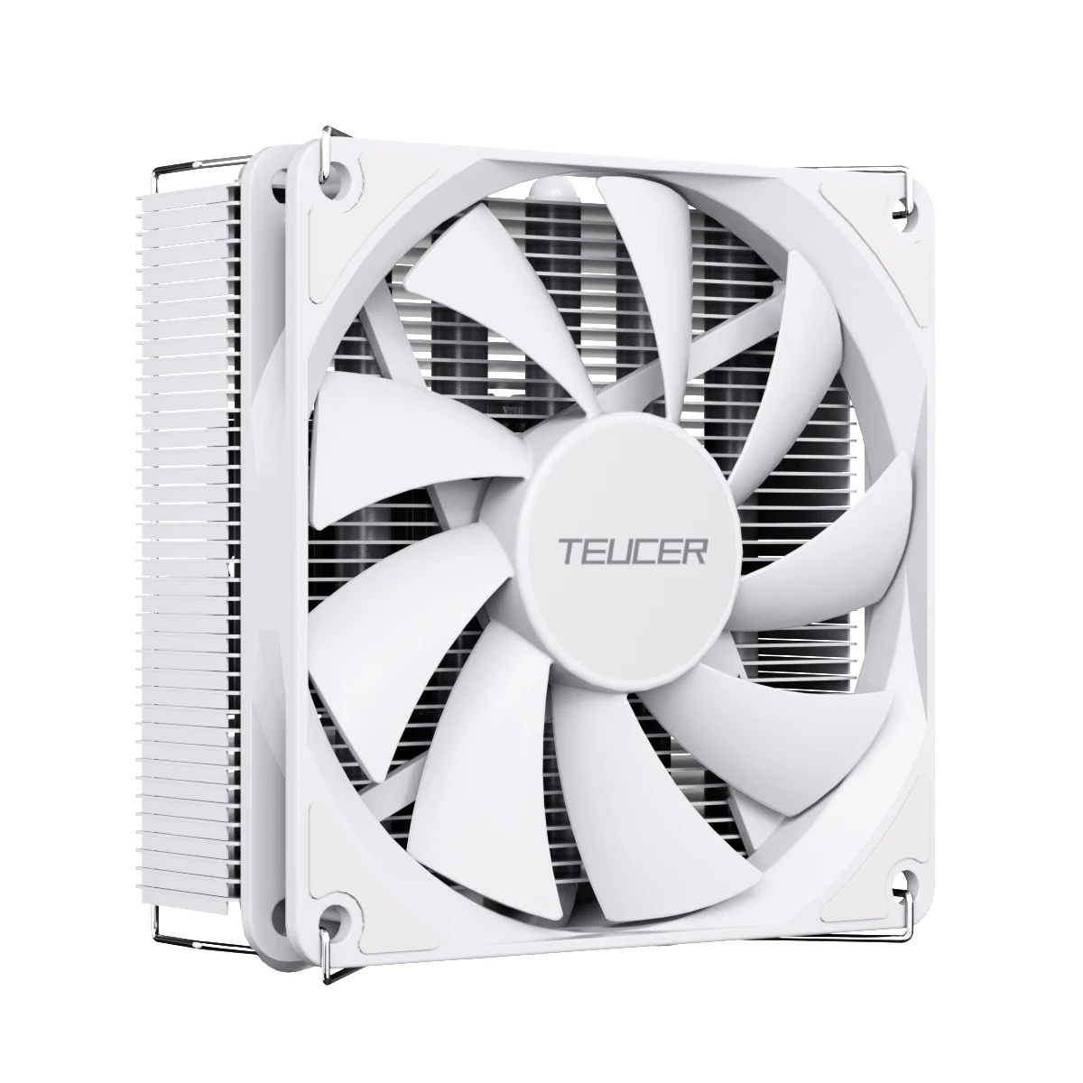 Teucer Hoogte 45 mm CPU-koeler ITX Kleine behuizing Ultradunne luchtkoelingradiator voor Intel LGA 1150/1200 1700 2011-v3 AM4 AM5 FM1/2