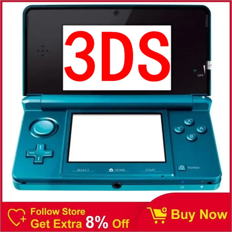 Original 3DS 3DSXL 3DSLL Game Console handheld game Console Free