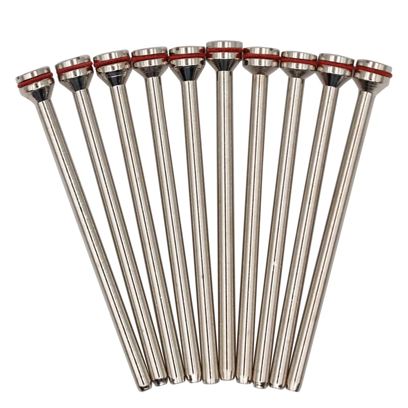 10 stücke Dental Polieren Schaft Dorn Für Disc Cut Polnischen 2,35mm Dreh Werkzeug Poliert Welle Halten Nadel Zahnmedizin material – Detail 4