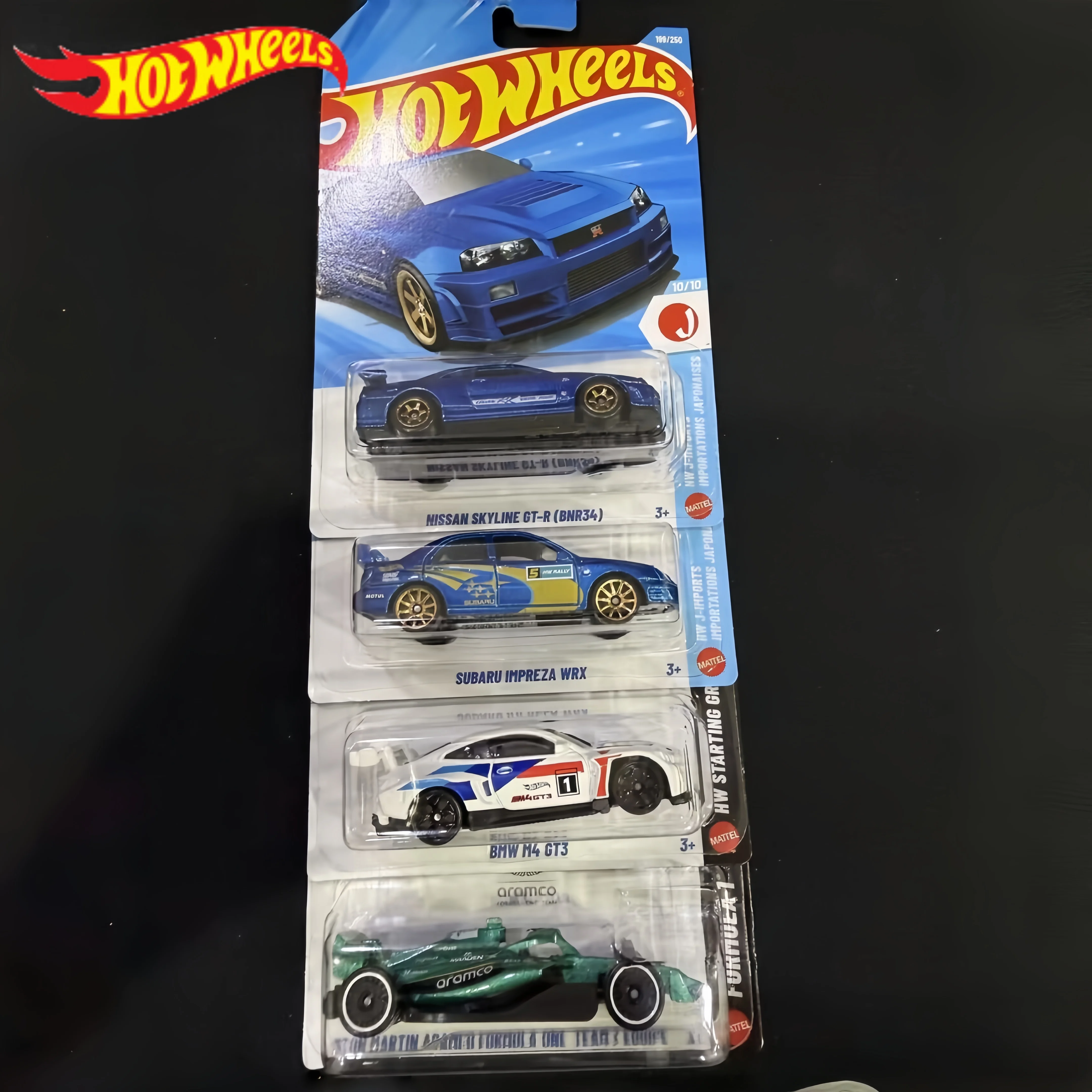 1/64 Mainline Series 2026 K Case In Stock Hot Wheels Bmw M4 Gt3 Nissan Skyline Gt-R Bnr34 Model Toys Collect Car Diecast Vehicle