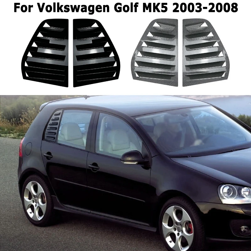 

Car Rear Window Louver for Volkswagen VW Golf5 MK5 2003-2008 Shutter Blind Trim Cover Exterior Tuning Car Accessories